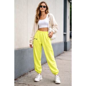 Neon Yellow Women's Leggings